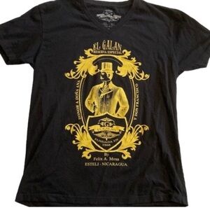 El Galan Felix Mesa master blender cigar t shirt boxy tee size large